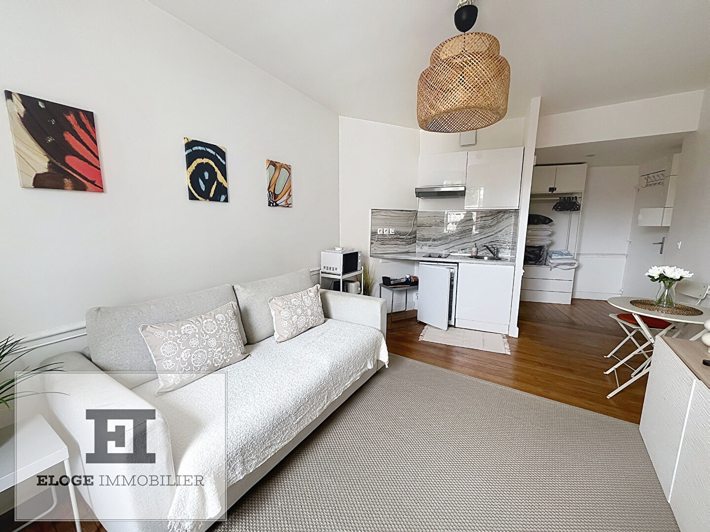 Appartement 1 pièce meublé de 22m² - Rouen droite - Secteur Gare