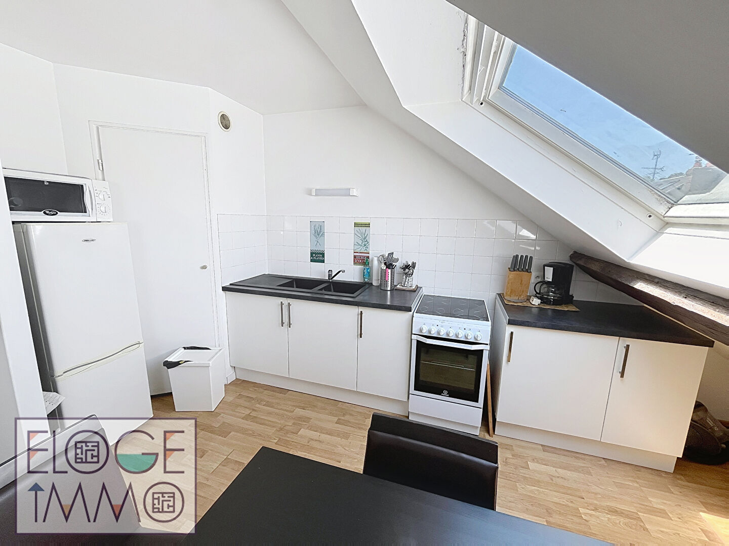 Appartement 2 pièces meublé de 48m² au sol (26m² en Carrez) - Rouen droite - Secteur rue du Renard / Cauchoise