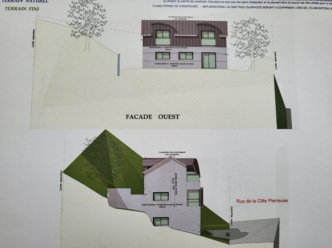 Terrain Mont Saint Aignan 505 m2