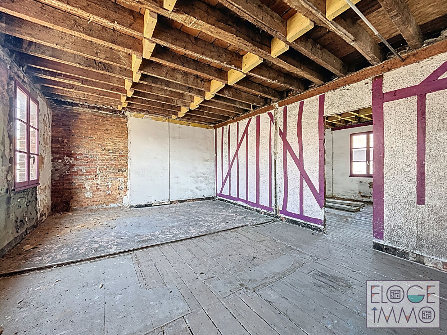 Immeuble à rénover centre darnétal avec jardin