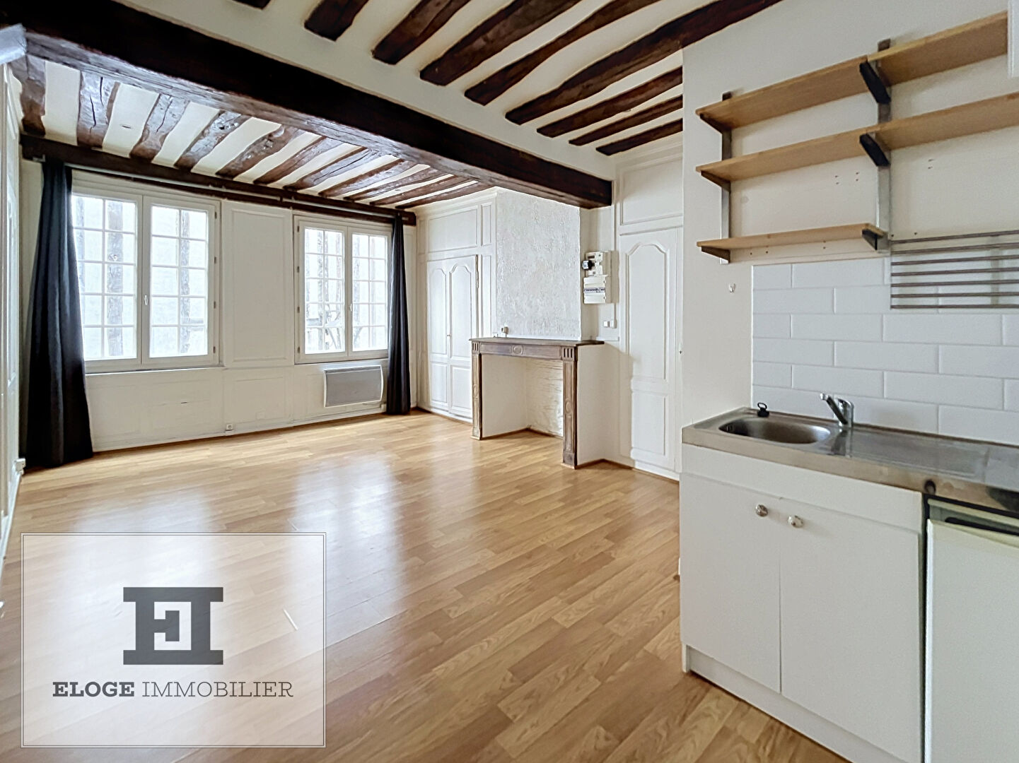 Appartement 1 pièce de 25m² - Rouen droite - Secteur Place de la Rougemare