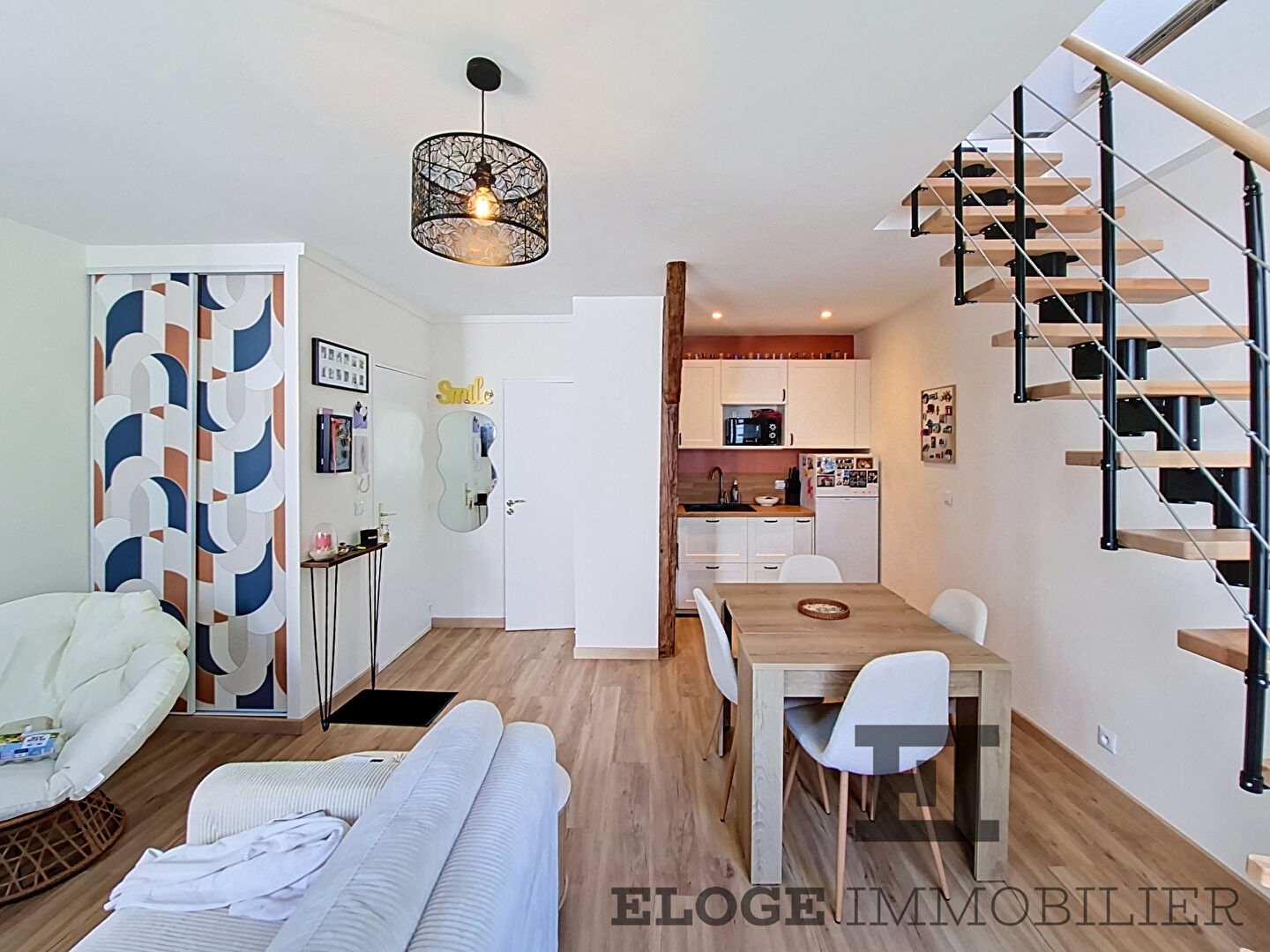 Appartement 2 pièces meublé de 40m² en duplex - Rouen droite - Secteur CHU / St Marc