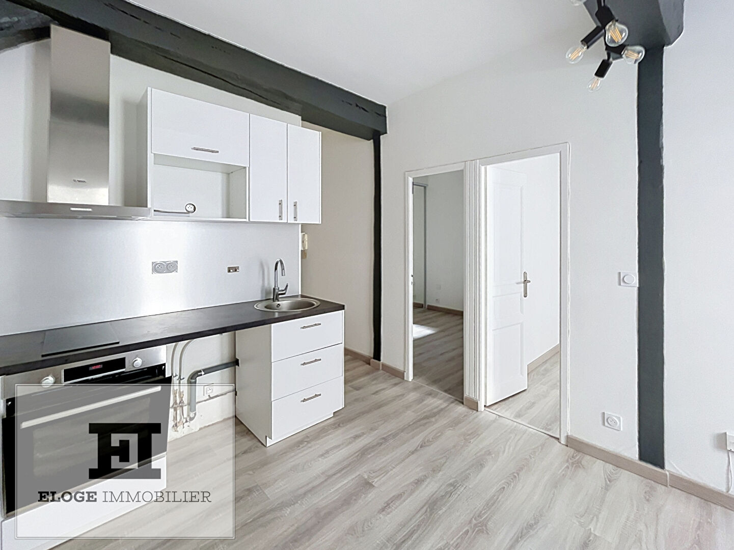 Appartement 3 pièces de 36m² en très bon état - Rouen droite - Secteur Beauvoisine