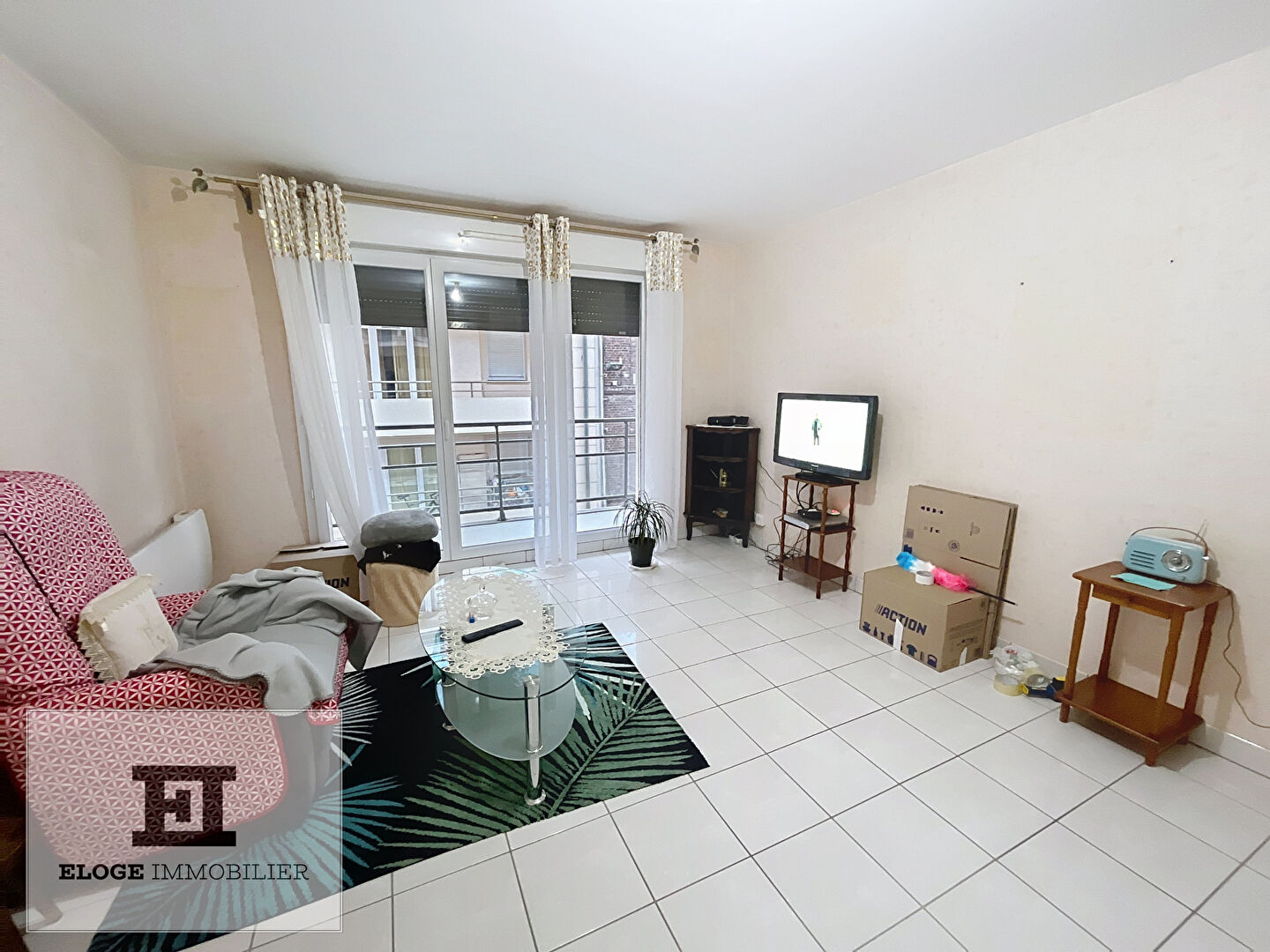 Appartement 2 pièces de 47m²  avec balcon et parking - Rouen rive gauche - Secteur St Sever