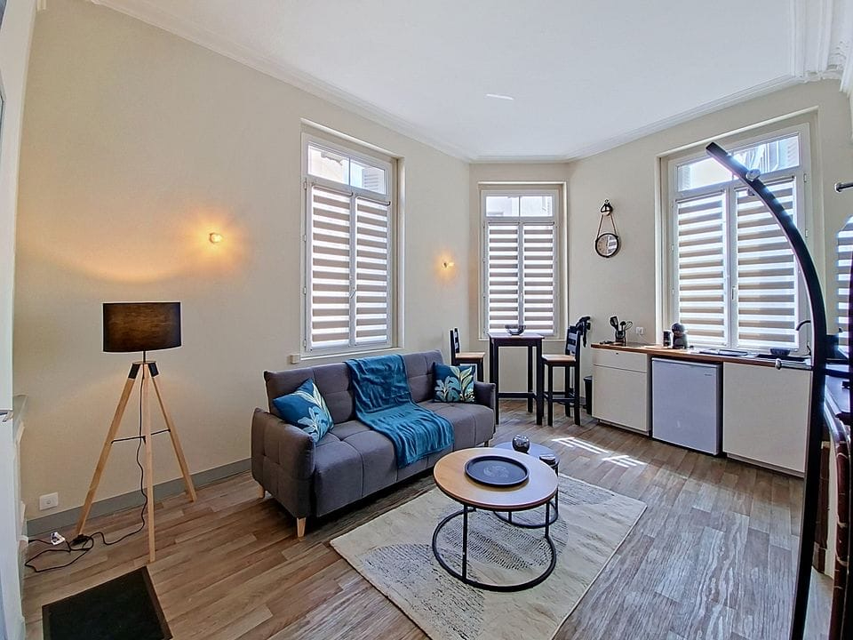 Appartement 2 pièces meublé de 35m² - Rouen droite - Secteur Préfecture / Boulevard des Belges