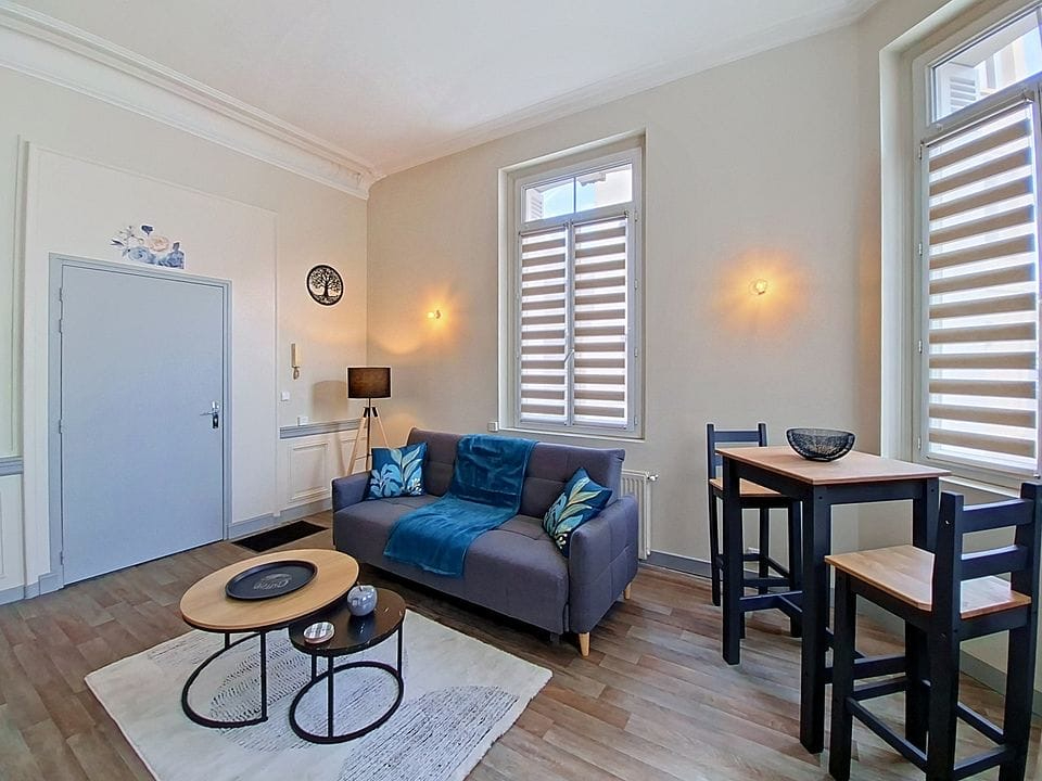 Appartement 2 pièces meublé de 35m² - Rouen droite - Secteur Préfecture / Boulevard des Belges