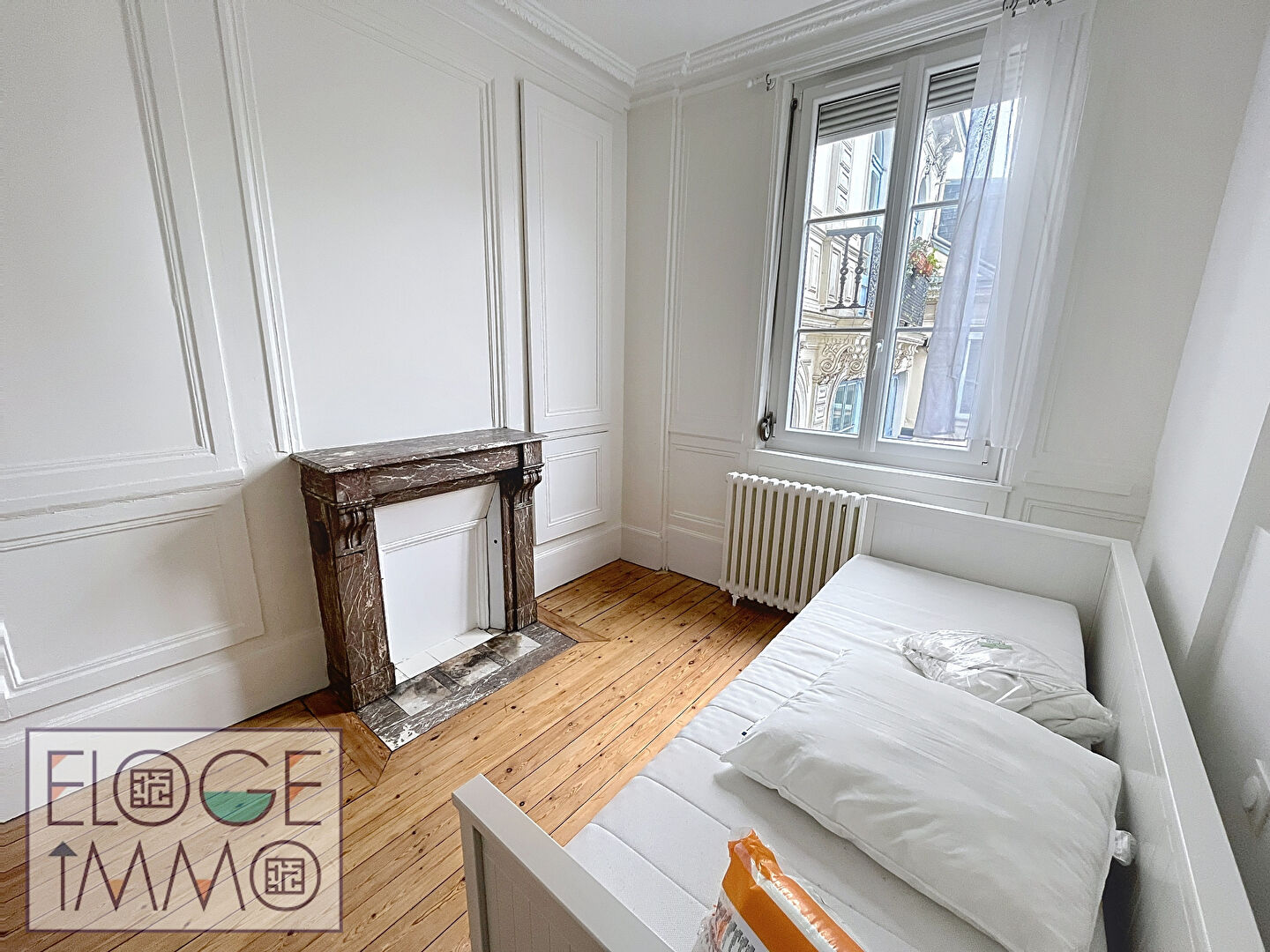 Appartement F1bis meublé refait à neuf de 21m² en duplex - Rouen droite - Secteur Place cauchoise / Vieux Marché