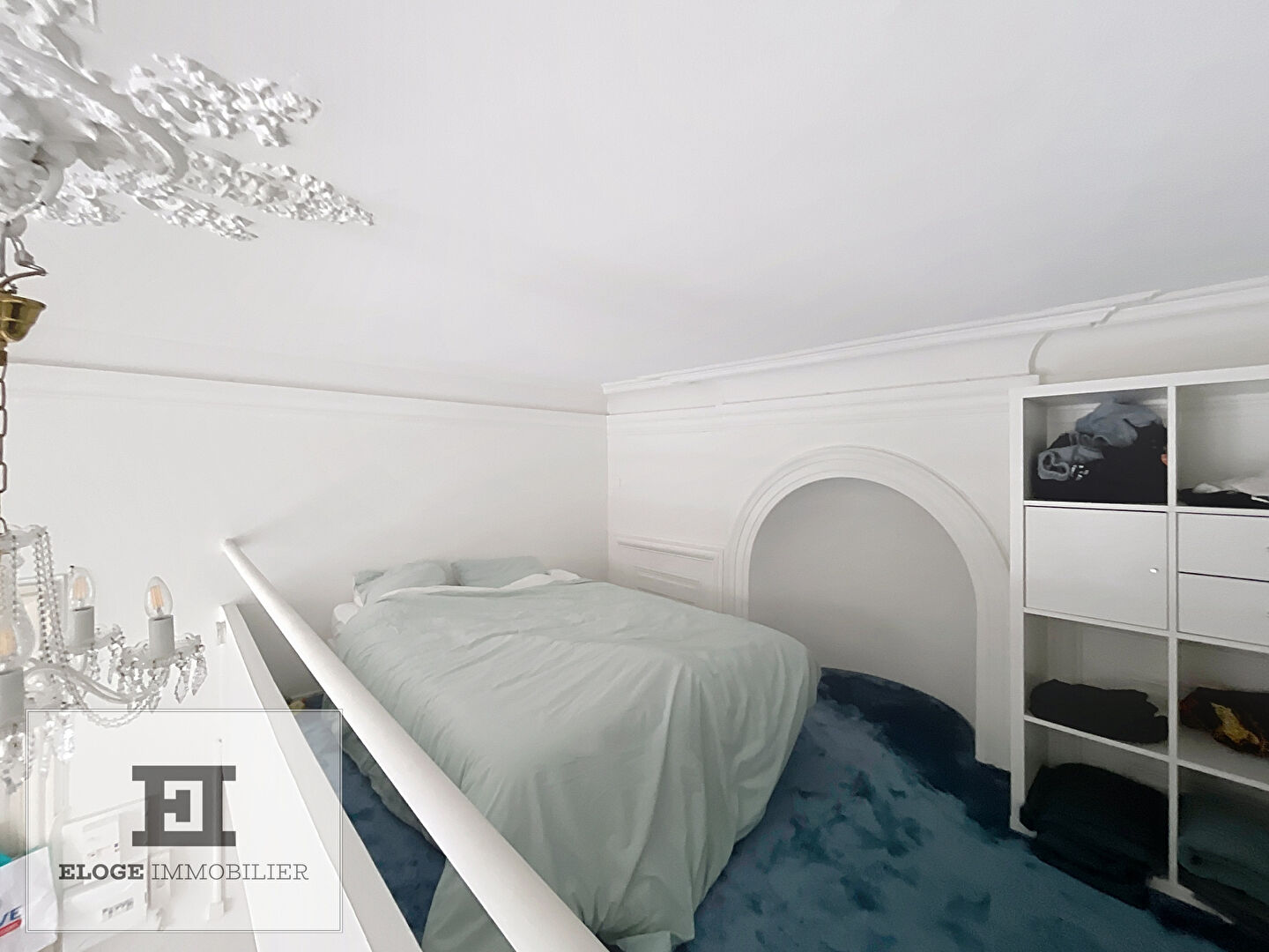 Appartement F1 bis de 27m² avec mezzanine - Rouen droite - Secteur Hôtel de ville