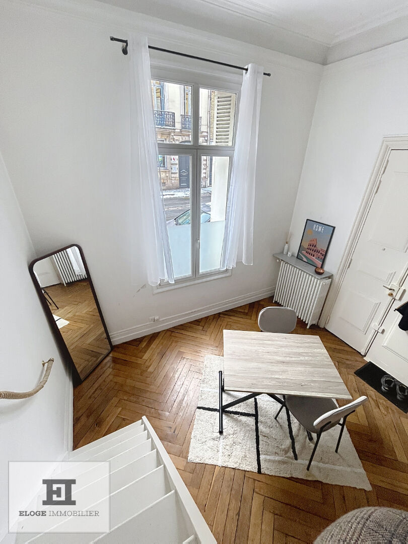Appartement F1 bis de 27m² avec mezzanine - Rouen droite - Secteur Hôtel de ville