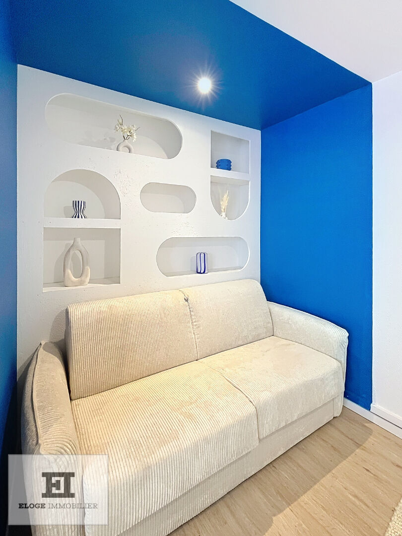 Appartement 1 pièce meublé de 18m² entièrement refait à neuf - Rouen droite - Secteur Beauvoisine / Gare