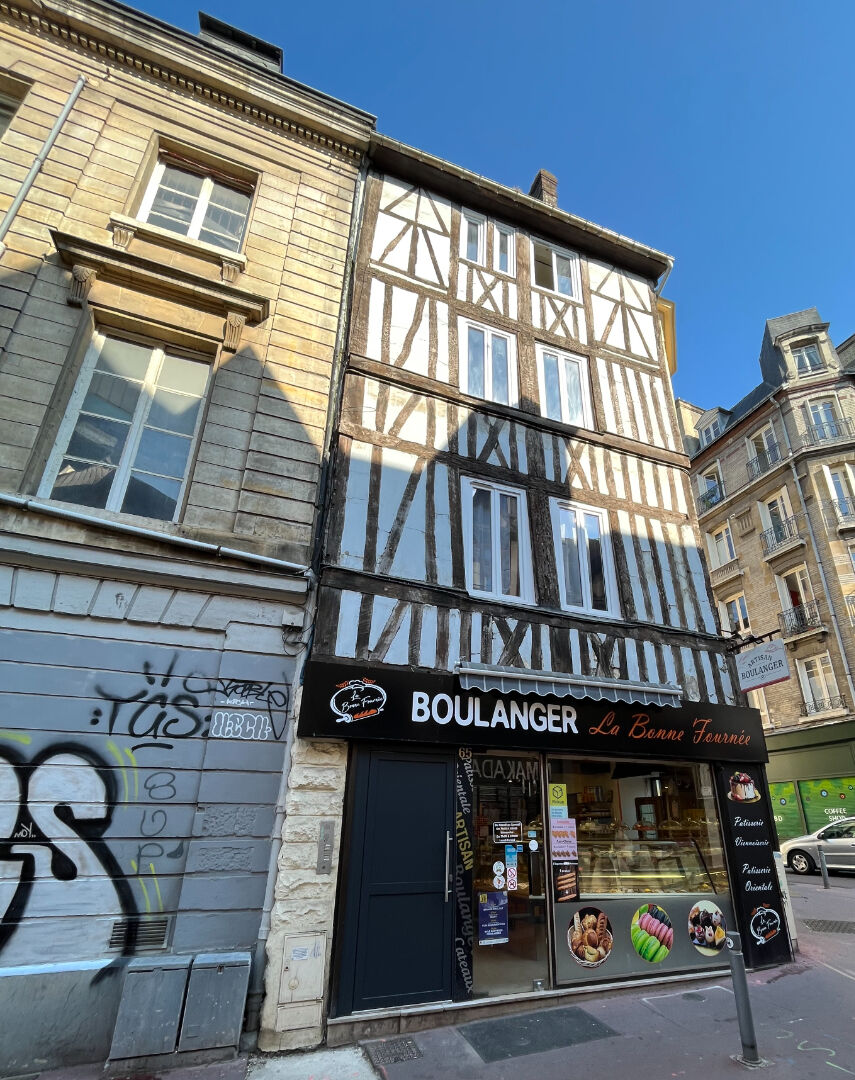 Appartement 1 pièce de 24m² entièrement rénové - Rouen droite - Secteur Beauvoisine / Hypercentre