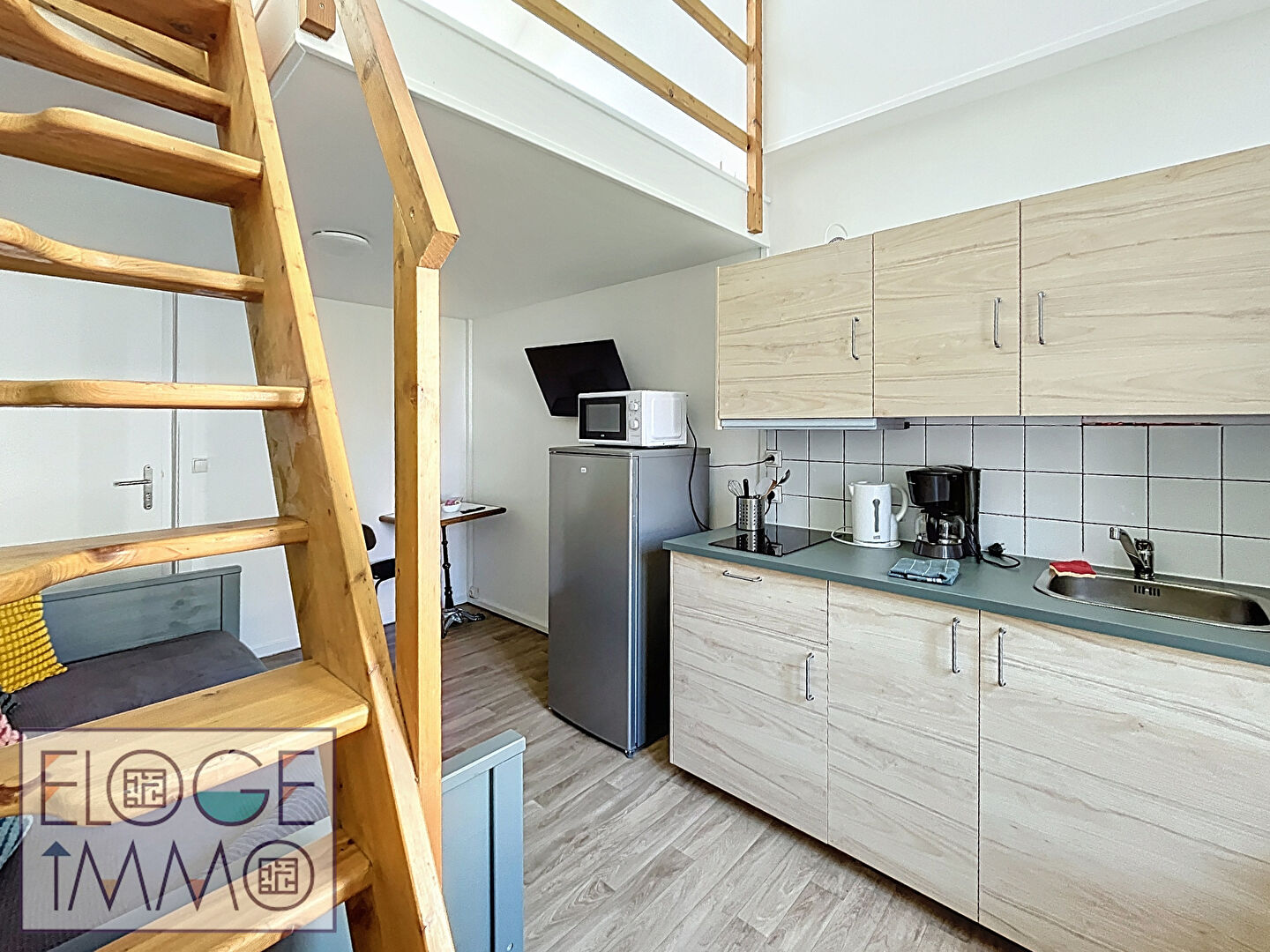 Appartement 1 pièce meublé - Rouen gauche - Secteur Jardin des Plantes / Méridienne