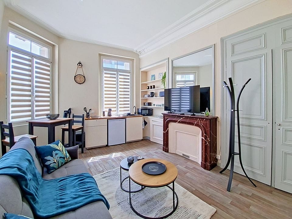 Appartement 2 pièces meublé de 35m² - Rouen droite - Secteur Préfecture / Boulevard des Belges