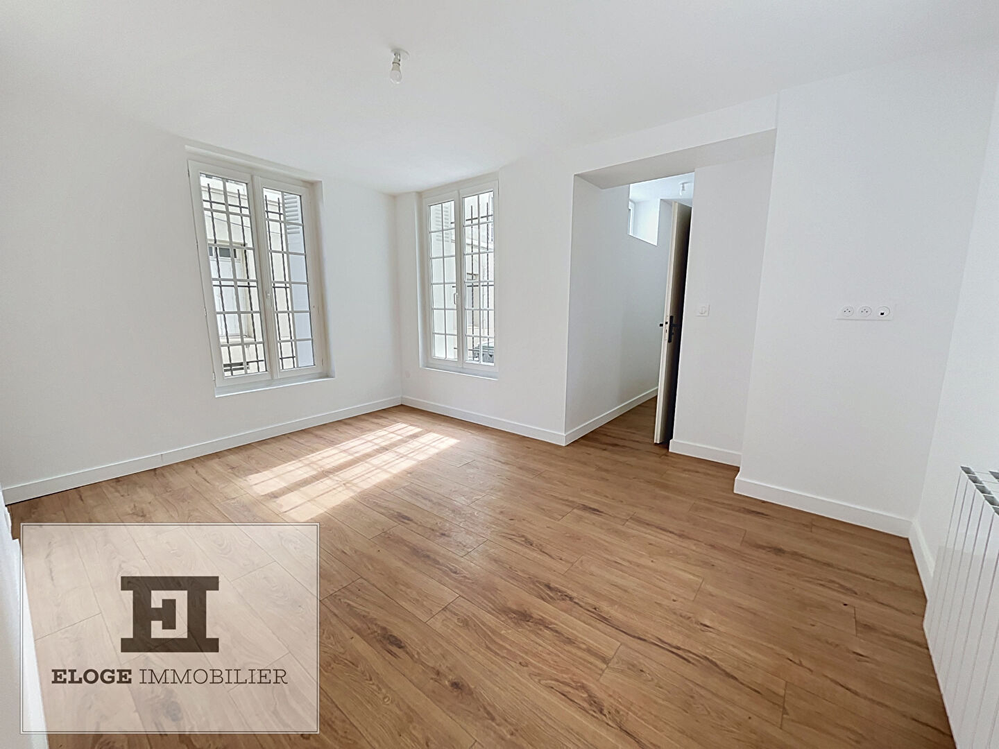 Appartement 2 pièces de 38m² entièrement rénové avec jardin et parking - Rouen droite - Secteur Place Beauvoisine