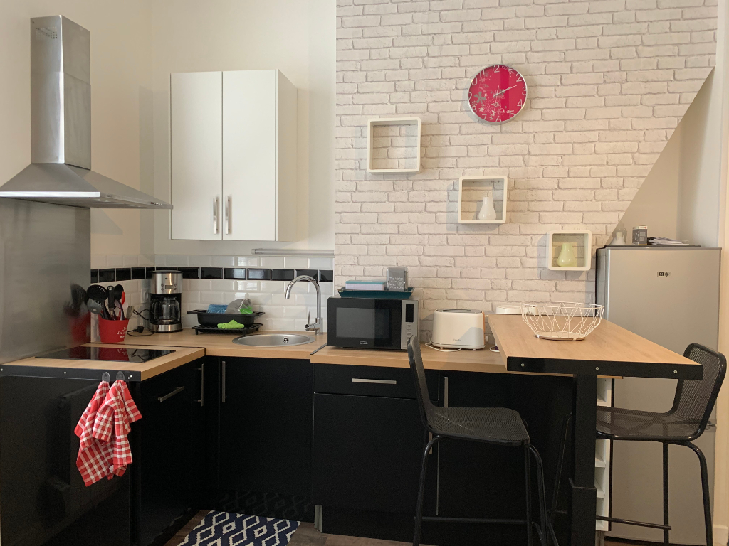 Appartement 2 pièces meublé de 32 m² - Rouen droite - Secteur Préfecture/Cauchoise