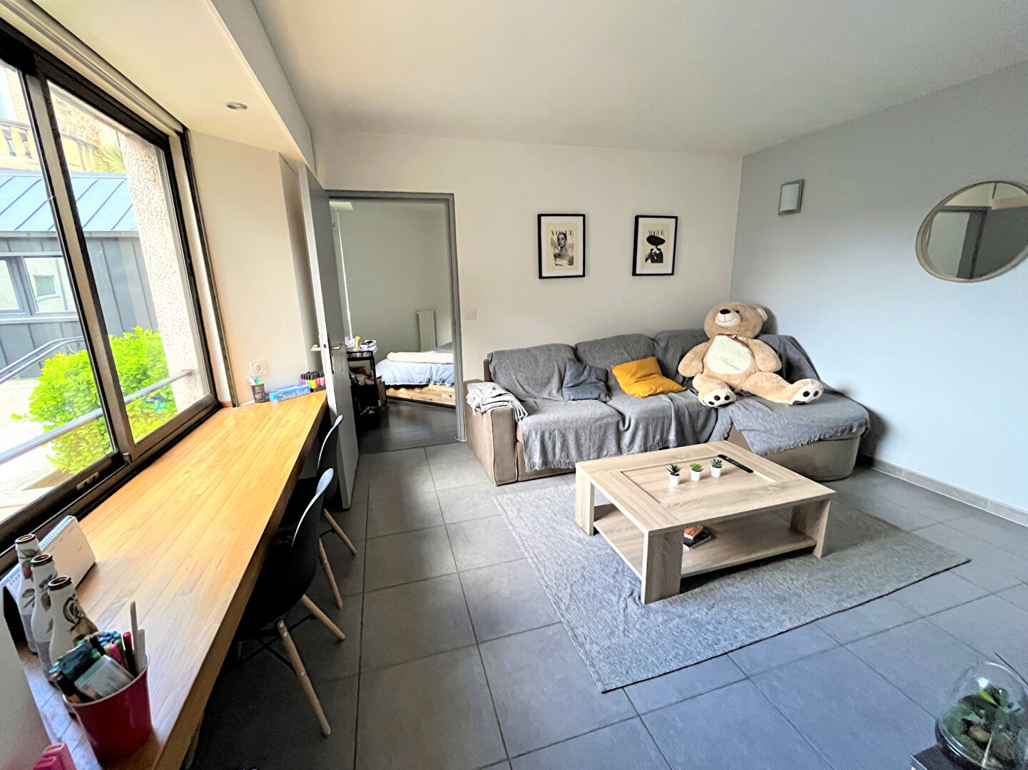 Appartement 3 pièces de 53 m2 - Rouen droite - Secteur Gare