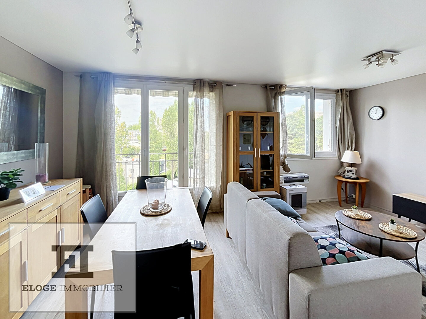 Appartement 3 pièces meublé de 62m² - Rouen droite - Secteur Vallon Suisse / Bihorel