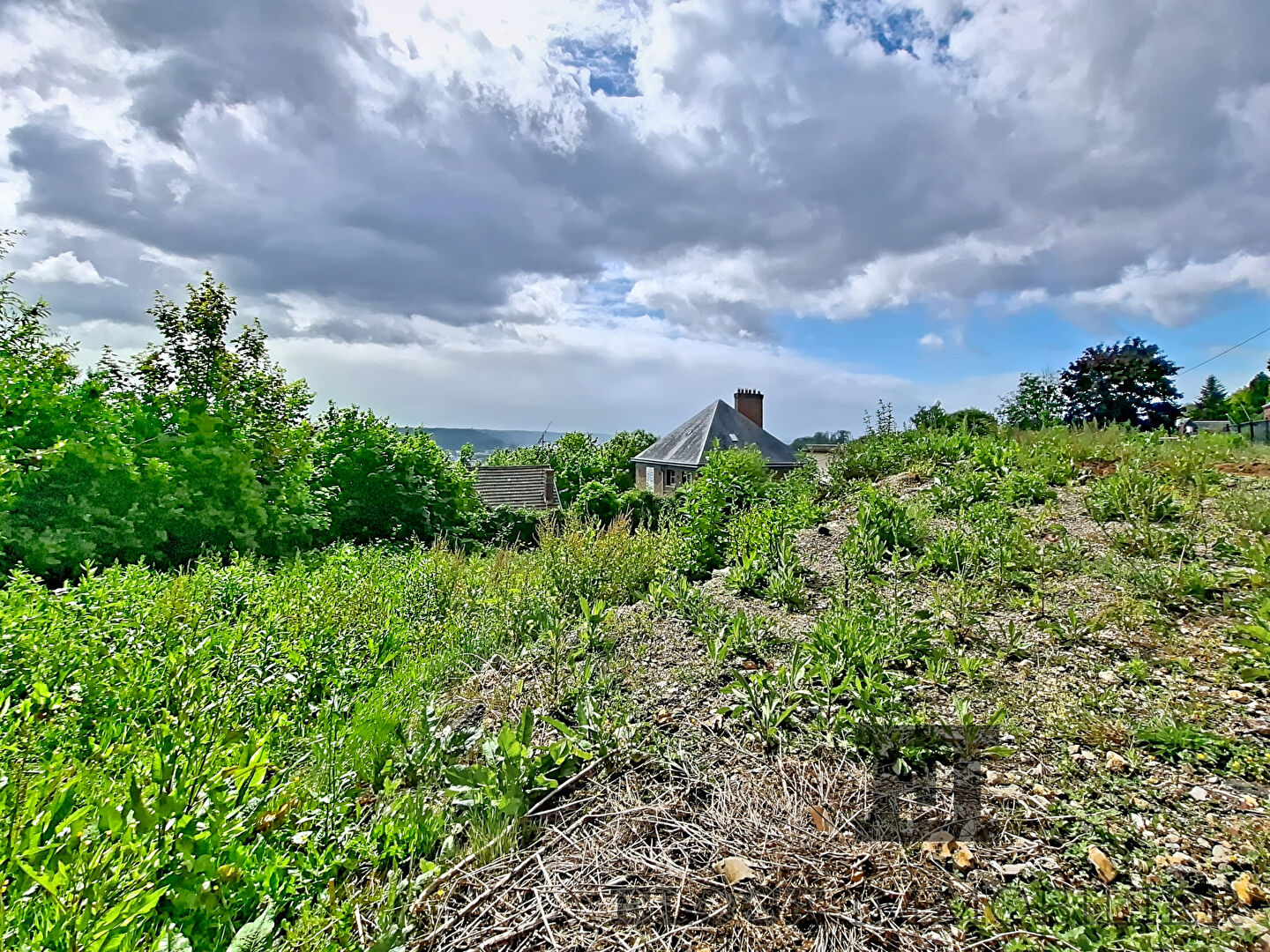 Terrain Mont Saint Aignan vue sur Rouen 857 m2
