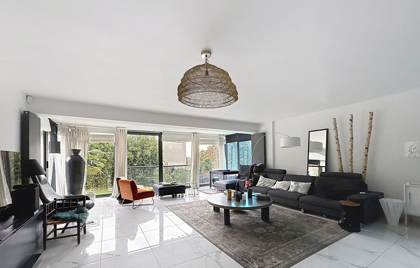 Maison contemporaine de plain pied secteur Résidentiel