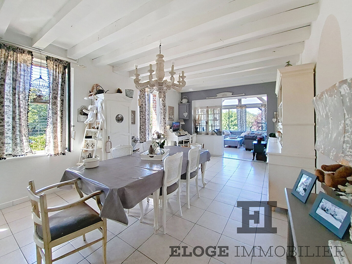 Authentique maison normande en briques 178 m² habitables à Vandrimare