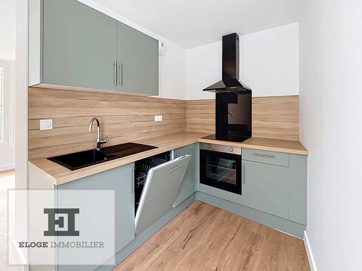 Appartement 2 pièces de 38m² entièrement rénové avec jardin et parking - Rouen droite - Secteur Place Beauvoisine