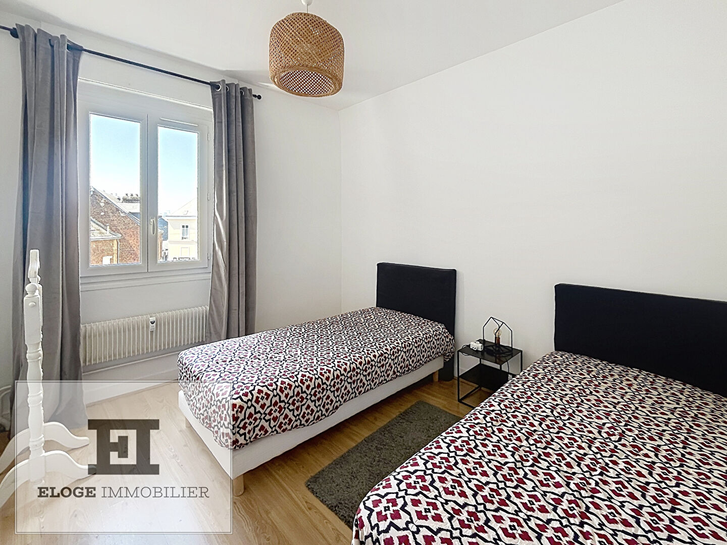 Appartement 3 pièces meublé de 89m² - Rouen droite - Secteur Square Verdrel / St Patrice