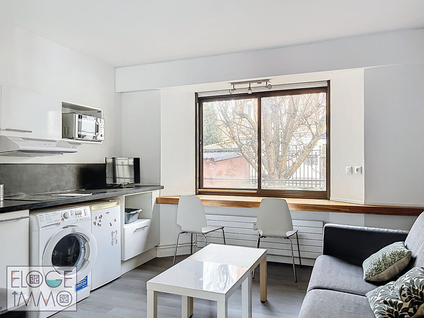 Appartement 1 pièce meublé de 20m² - Rouen droite - Secteur Gare de Rouen