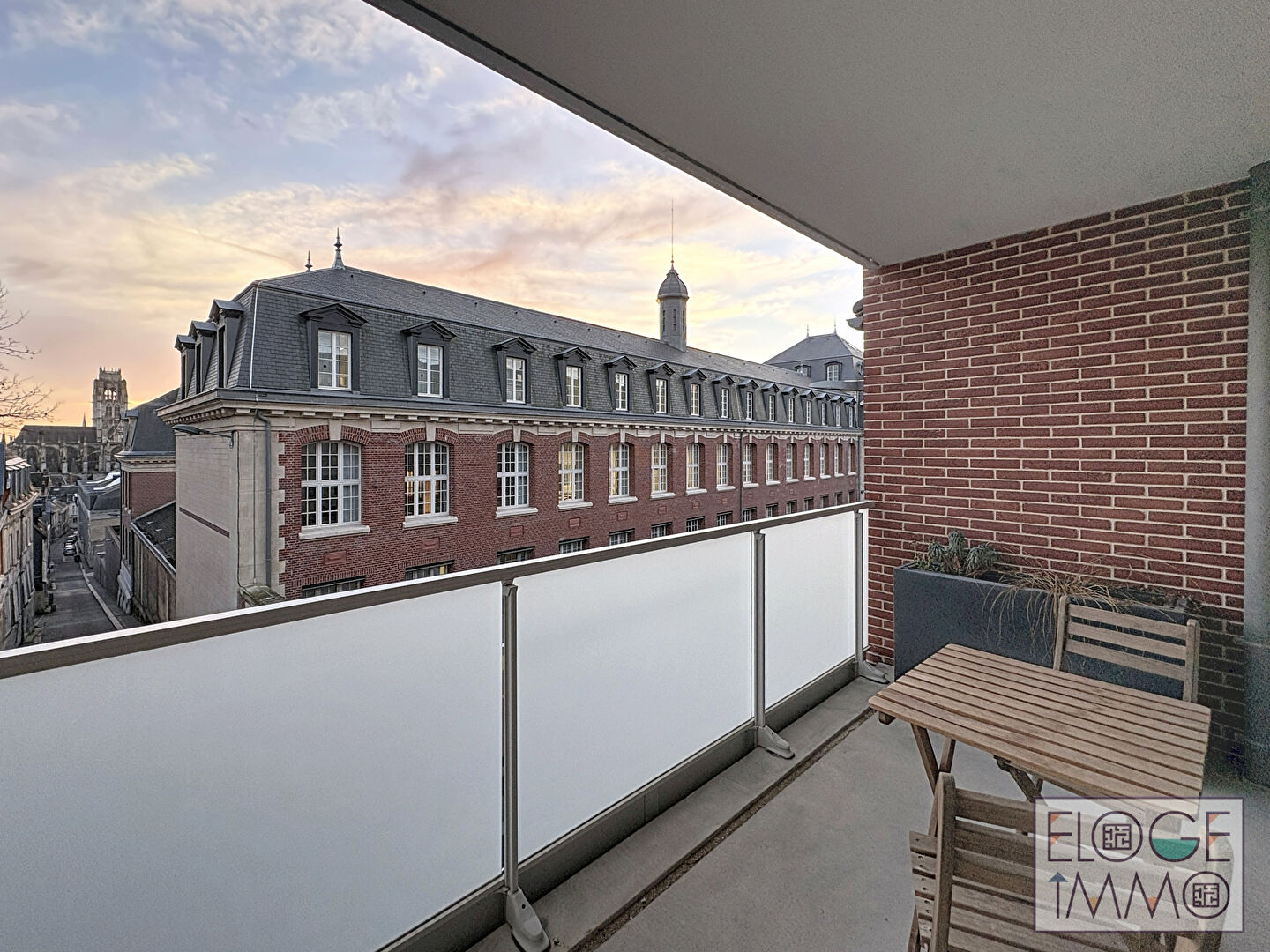 Appartement Rouen t3 moderne avec terrasse