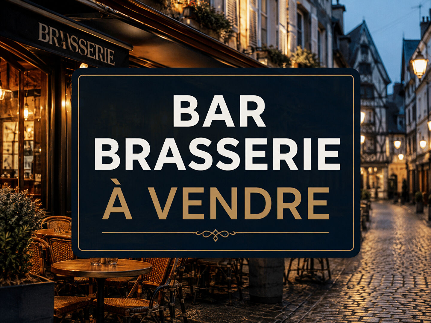 Fonds de commerce / bar / brasserie à vendre à Rouen