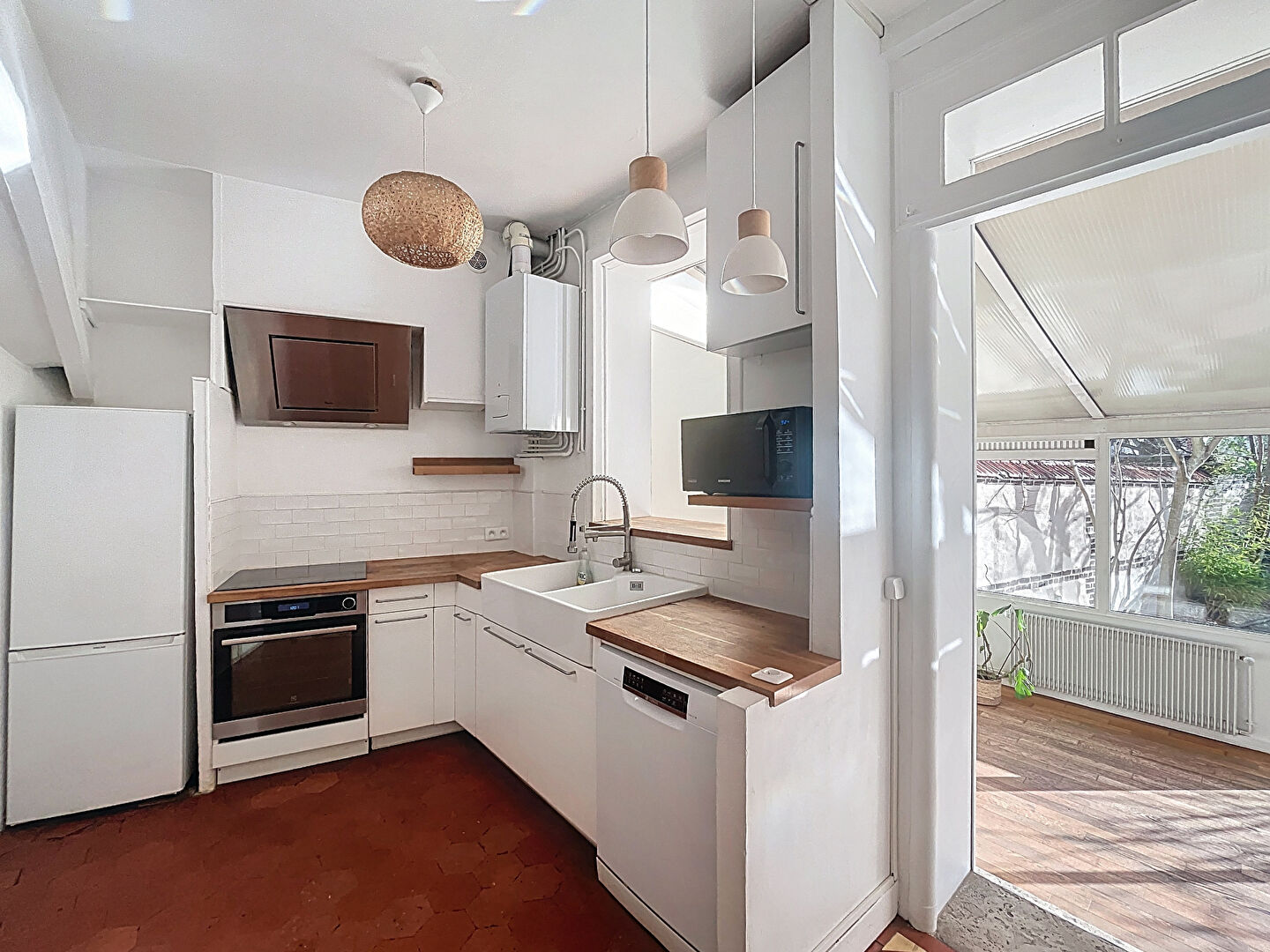 Maison 3 chambres Centre Rouen avec jardin