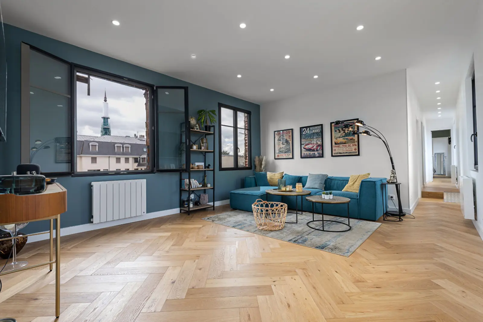 Appartement de 86 m²  2 chambres Terrasse de 28 m2 Vue imprenable  Parking  en sous sol
