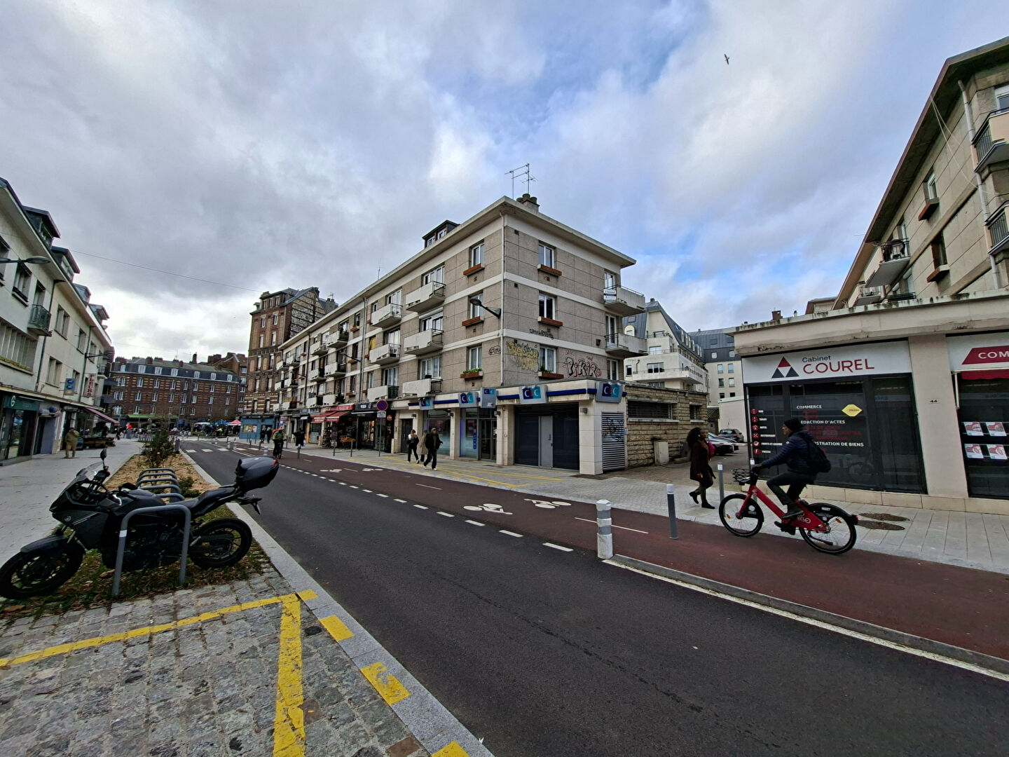 Appartement Rouen projet nouvelle gare studio 37 m2 avec balcon