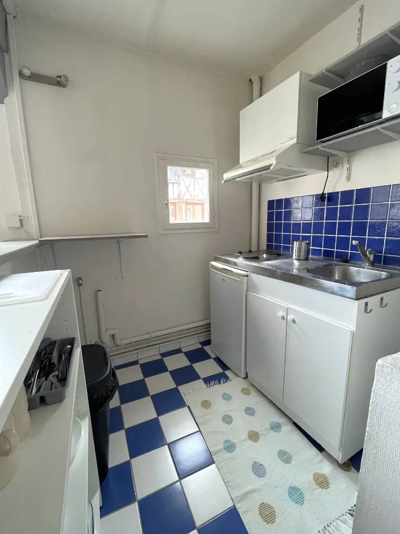 Appartement 2 pièces meublé de 37m² - Rouen droite - Secteur Hôtel de Ville
