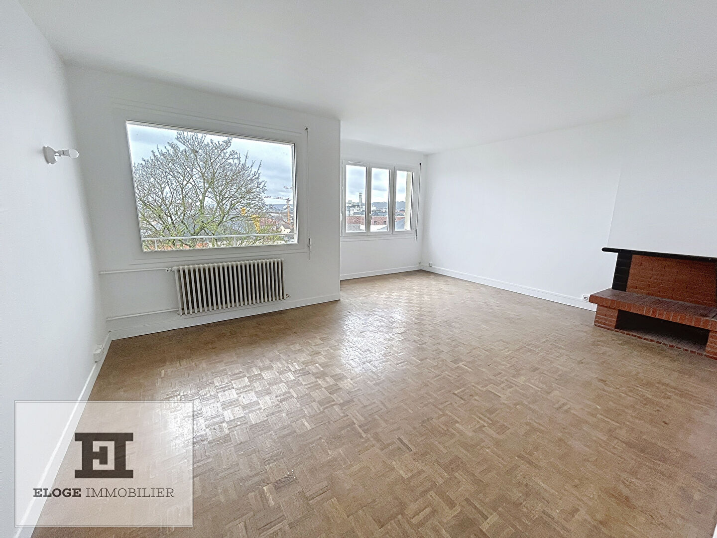 Appartement 4 pièces de 92m2 avec 3 chambres - Rouen Droite - Secteur Préfecture