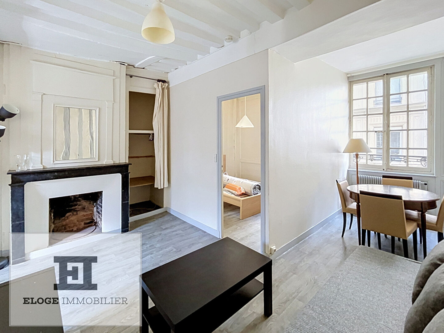 Appartement 2 pièces meublé de 38 m² - Rouen droite - Hypercentre