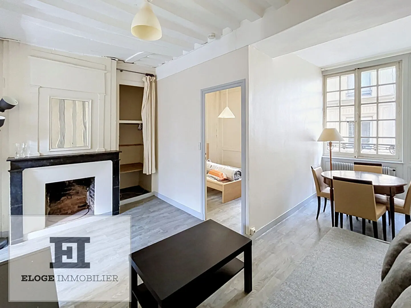 Appartement 2 pièces meublé de 38 m² - Rouen droite - Hypercentre