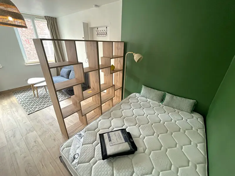 Appartement 1 pièce meublé de 22m² - Rouen droite - Hypercentre - Secteur St Patrice