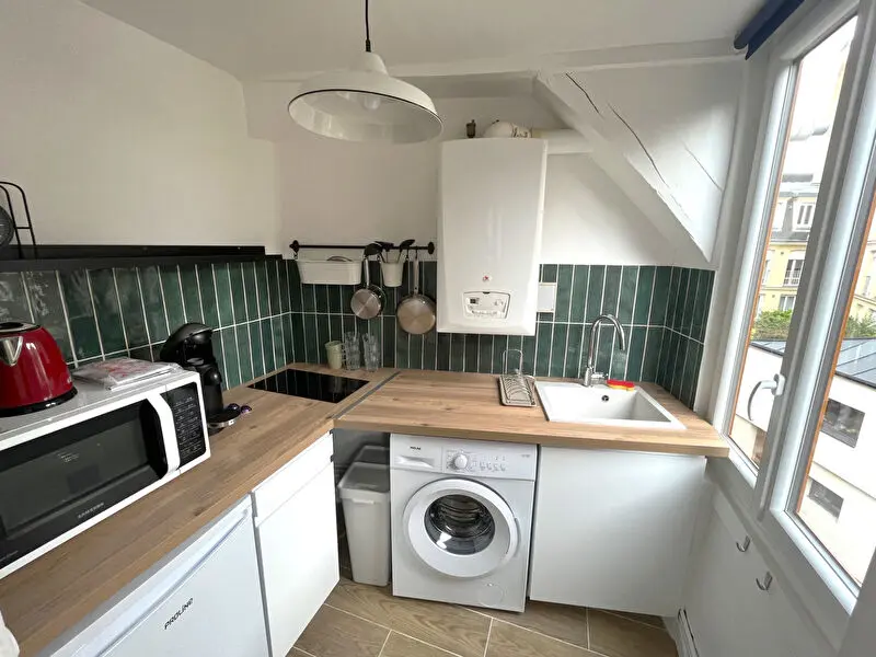 Appartement 1 pièce meublé de 22m² - Rouen droite - Hypercentre - Secteur St Patrice