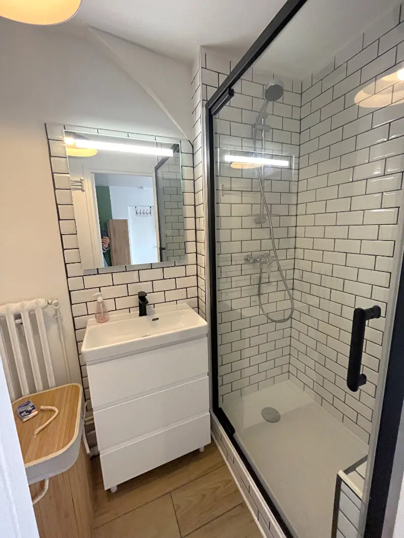 Appartement 1 pièce meublé de 22m² - Rouen droite - Hypercentre - Secteur St Patrice