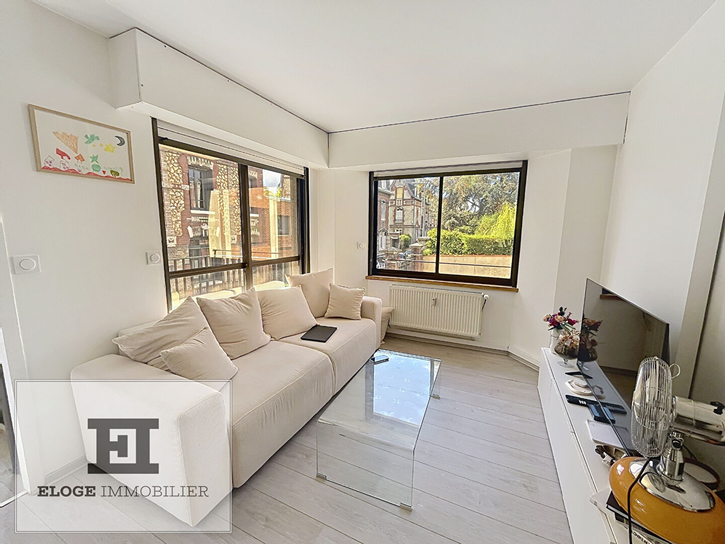 Appartement Rouen 2 pièces de 51m² avec Balcon - Rouen droite - Quartier Gare de Rouen
