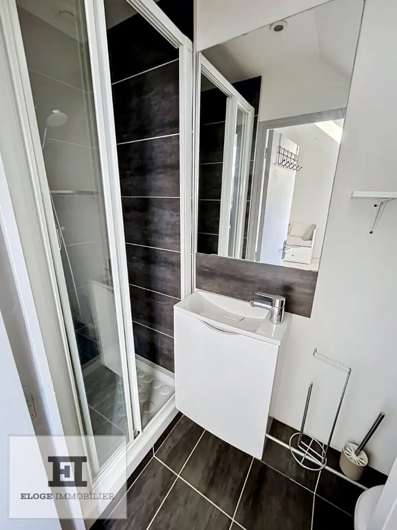 Appartement 1 pièce meublé de 18m² (14m² en Carrez) - Rouen gauche - Jardin des Plantes