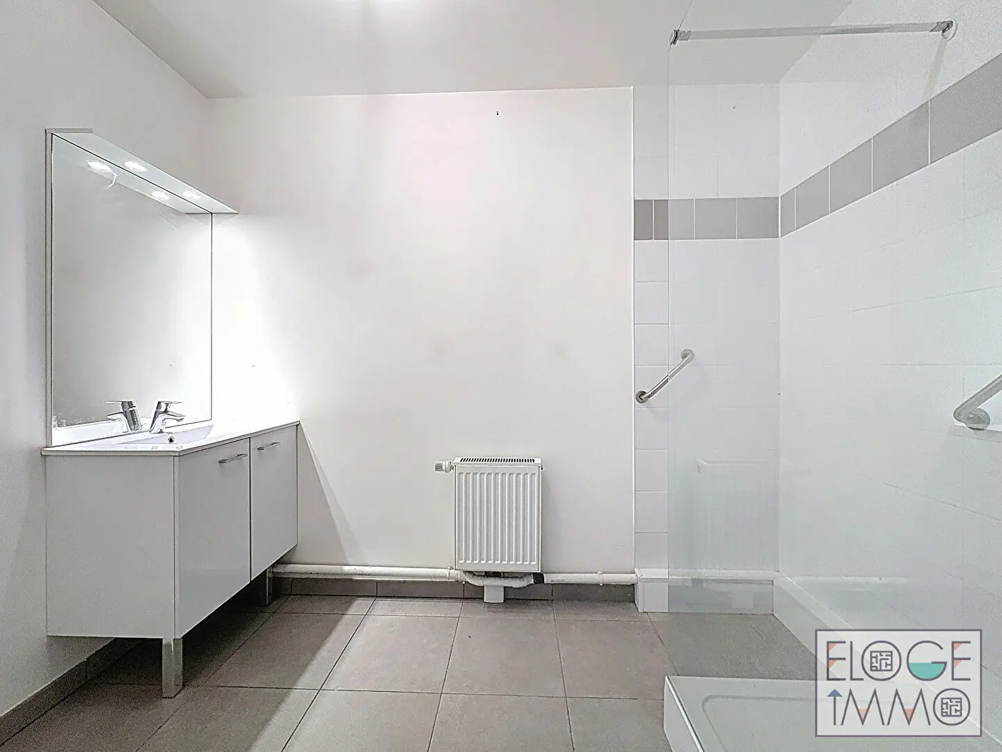 Appartement Rouen docks t4 contemporain avec grande terrasse couverte
