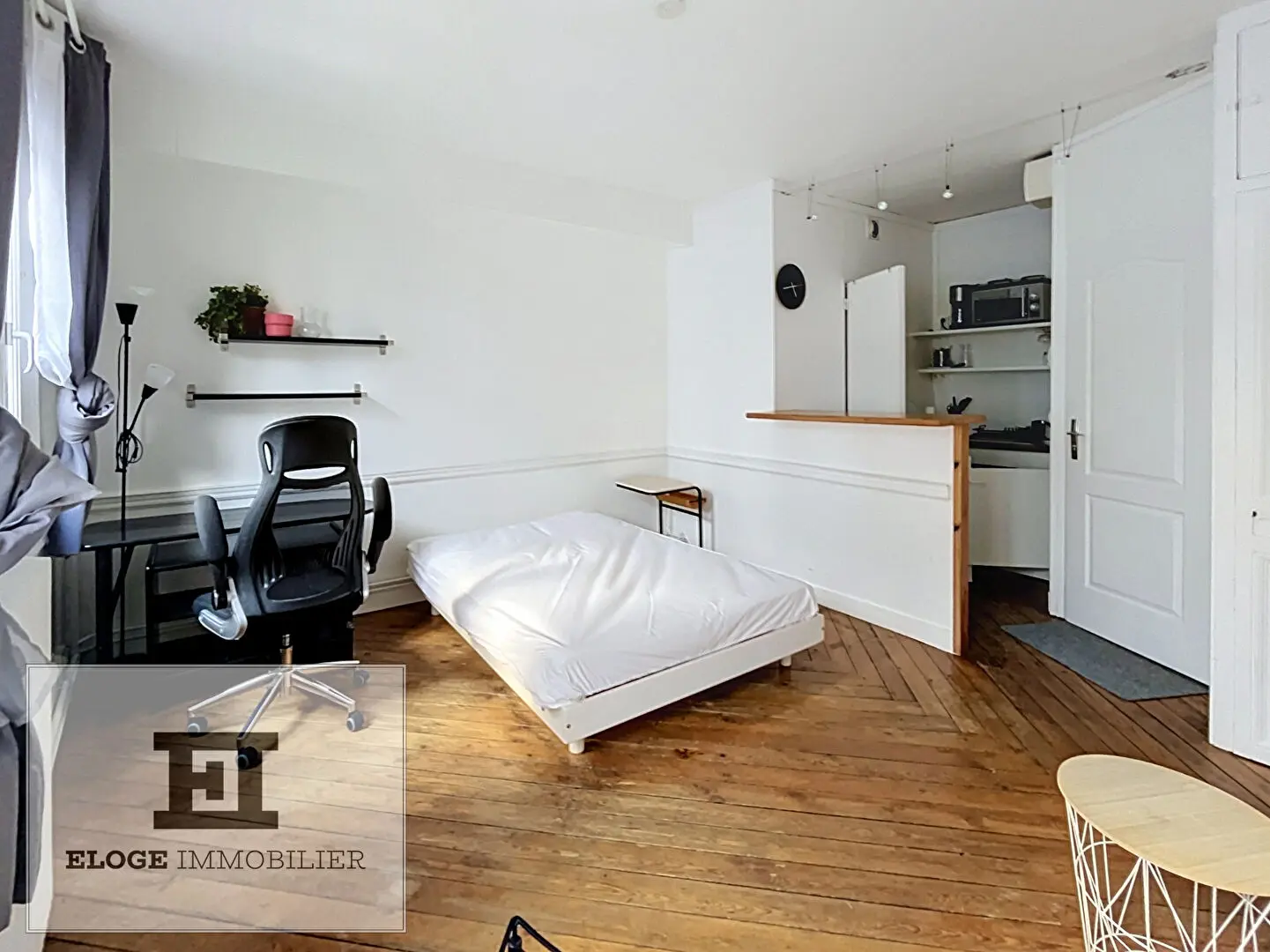 Appartement 1 pièce meublé de 21m² - Rouen droite - Secteur Préfecture / Fac de droit