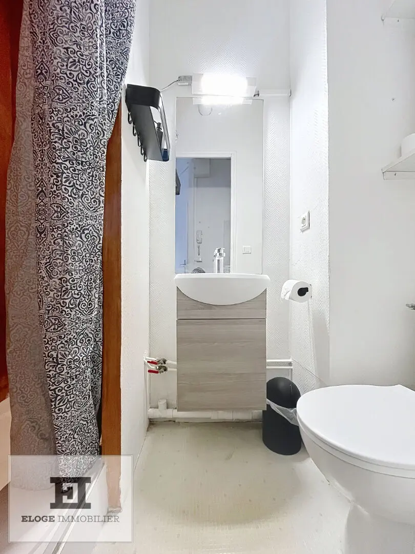 Appartement 1 pièce meublé de 21m² - Rouen droite - Secteur Préfecture / Fac de droit