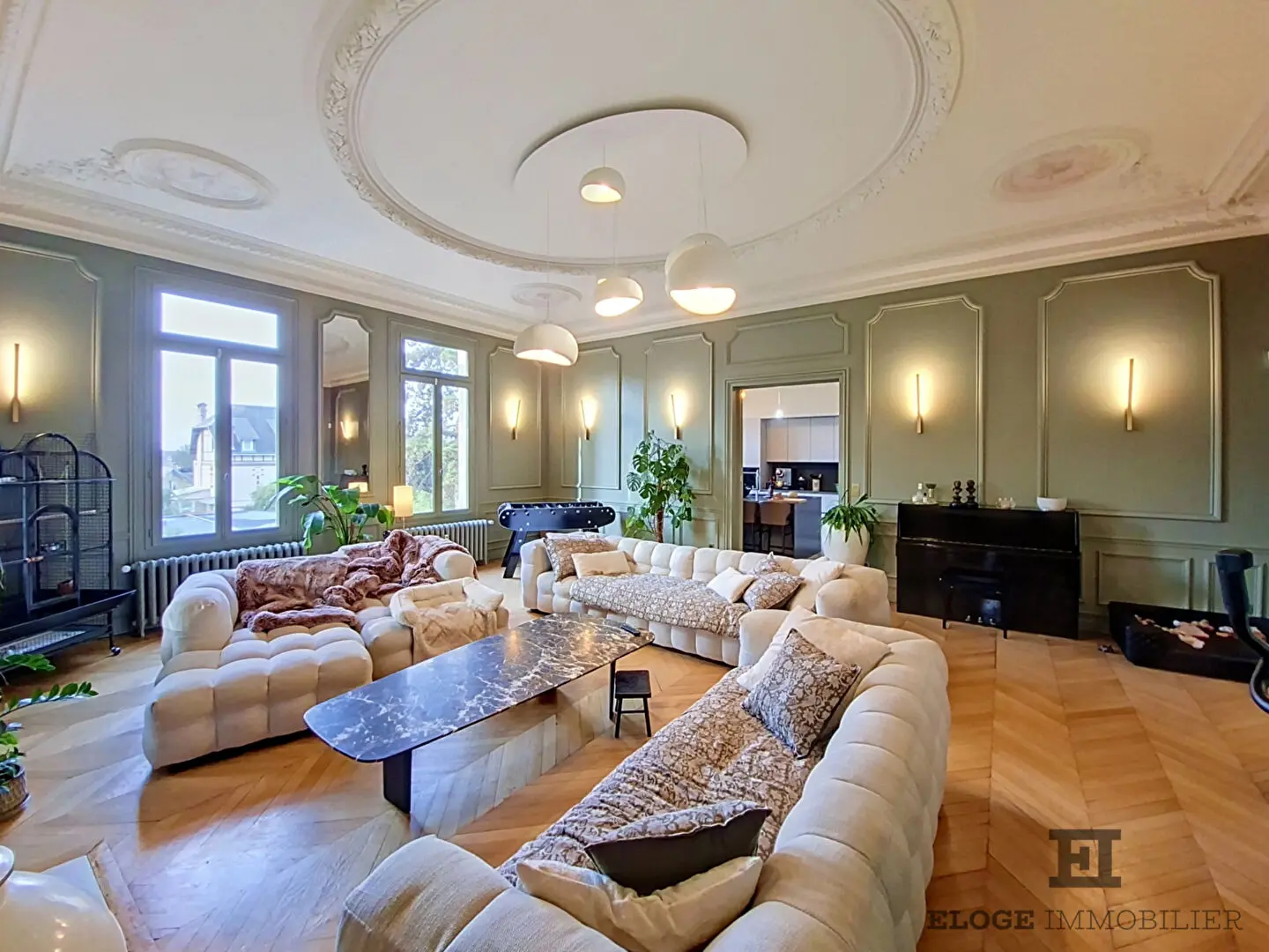MONT-SAINT-AIGNAN ? SAINT-ANDRÉ | UN APPARTEMENT D'EXCEPTION DE 245 m² AU C?UR D'UN PARC  -.Exclusivité