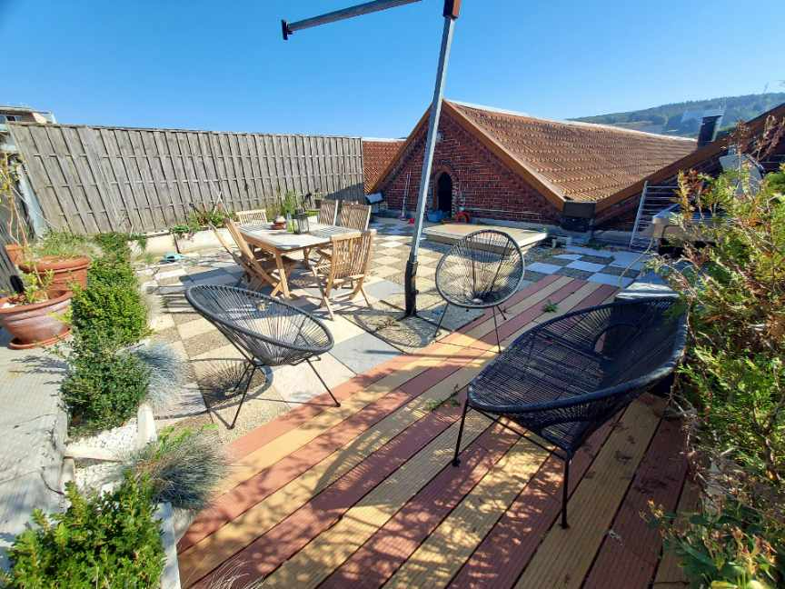 Loft Notre Dame De Bondeville183 m2 avec terrasse et jardin