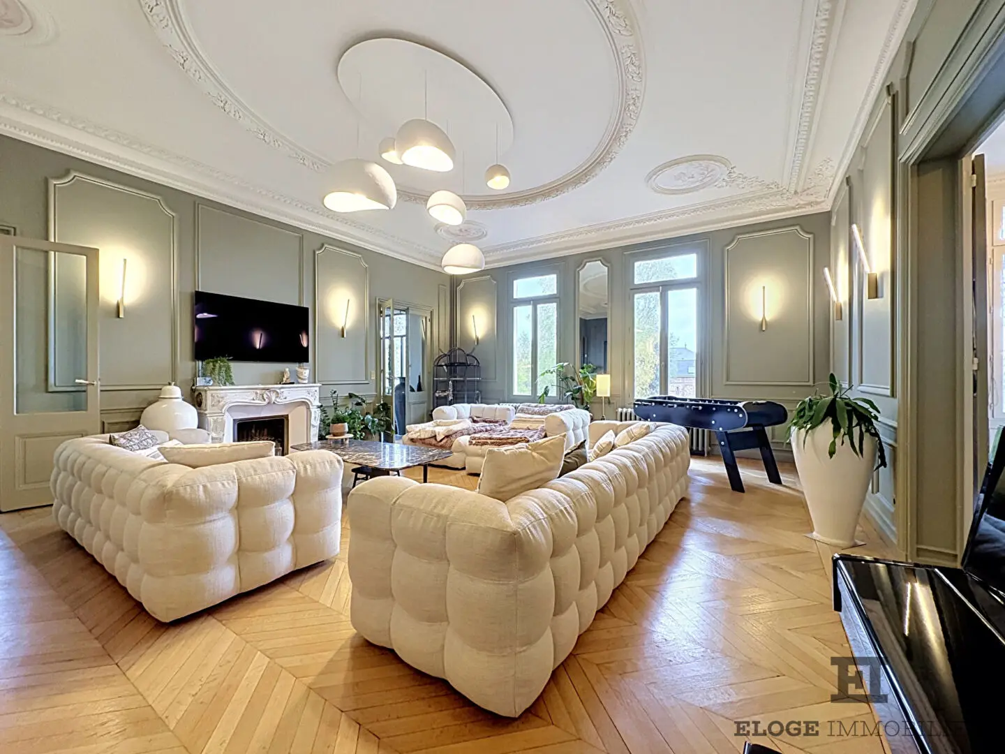 MONT-SAINT-AIGNAN SAINT-ANDRÉ | UN APPARTEMENT D'EXCEPTION DE 245 m² AU COEUR D'UN PARC  -.Exclusivité