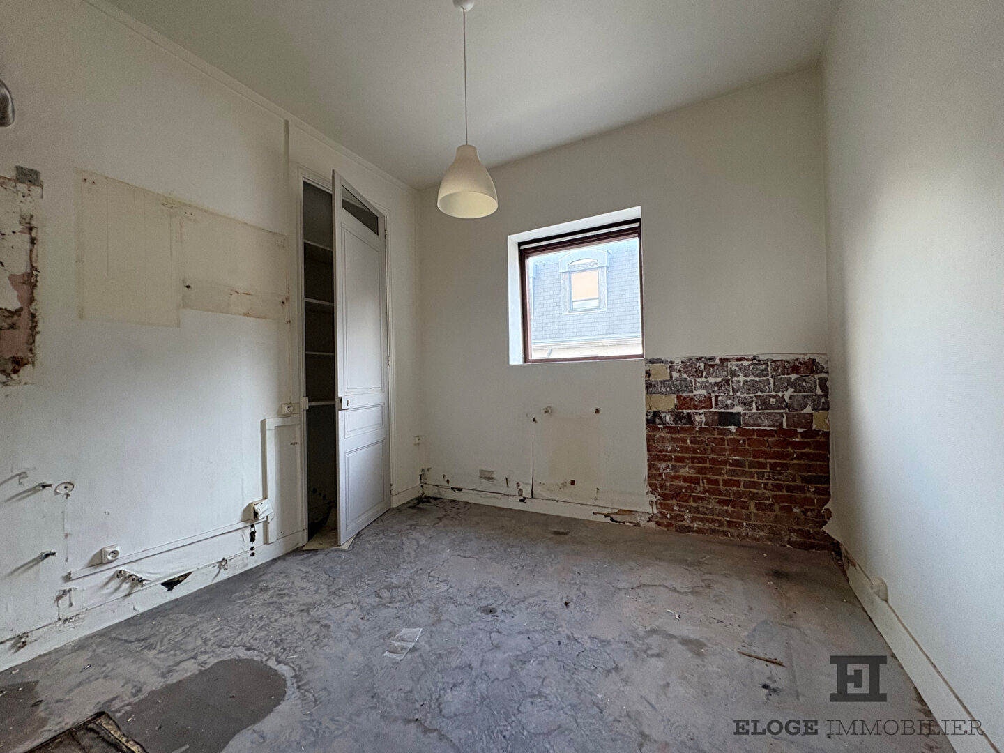 Appartement à vendre avec vue - Plateau à aménager - 31 m² - 1 chambre - Rouen proche gare