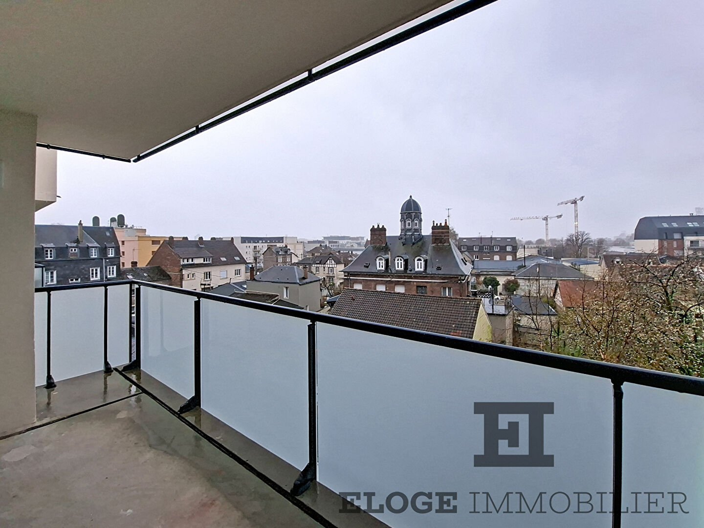 Appartement Rouen T3 récent, terrasse, ascenseur et parking