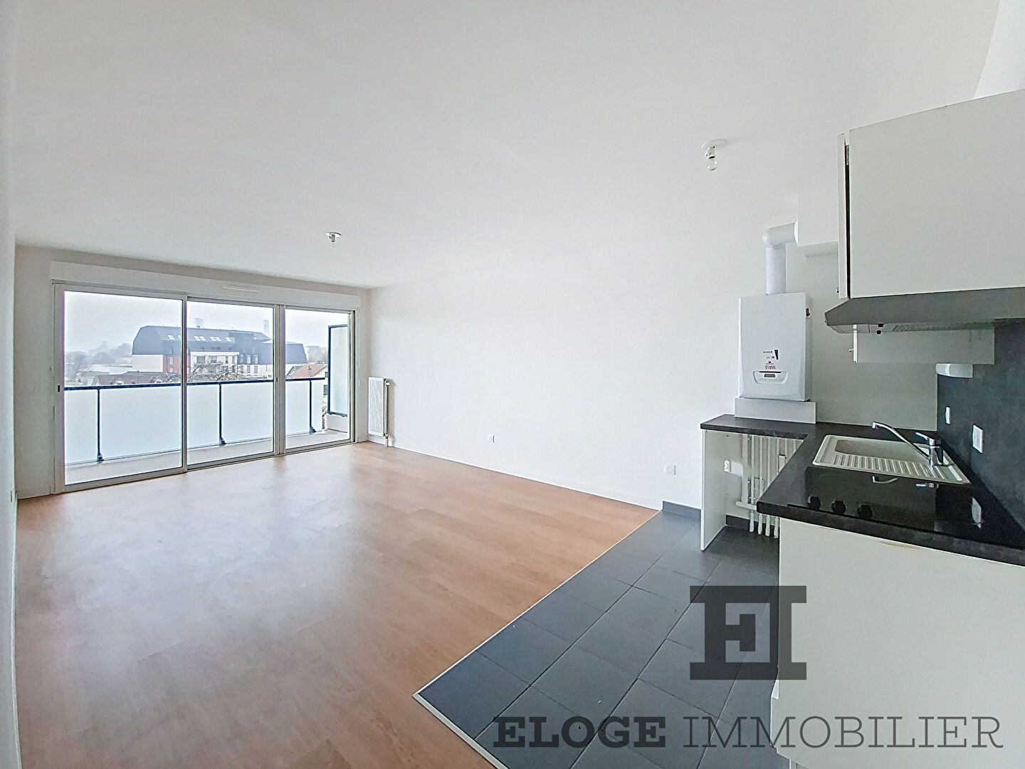 Appartement Rouen T3 récent, terrasse, ascenseur et parking